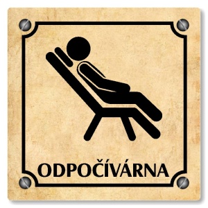 Odpočívárna, 118x118mm, pergamen, Kansas